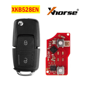 Xhorse XKB528EN B5 Style 2 Button 2nd Gen Universal Flip Remote Key VVDI Sub Key