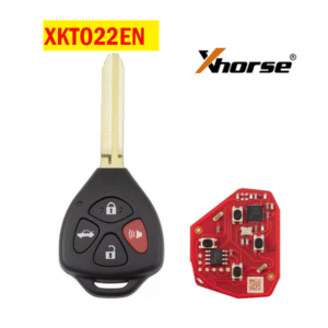 Xhorse XKTO22EN Triangular 4 Button 2nd Gen Wired Remote Key VVDI Sub Key